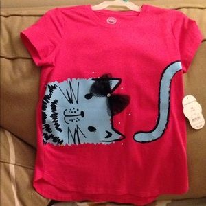 NWT Girl Cat shirt